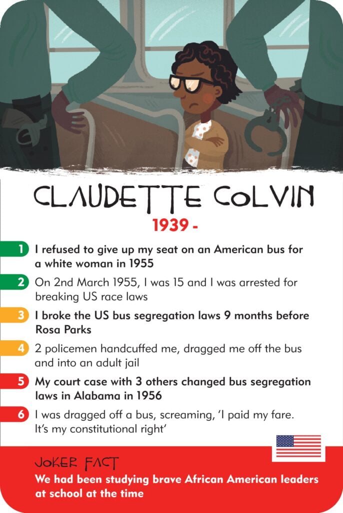 Claudette Colvin a CHILD History Hero History Heroes