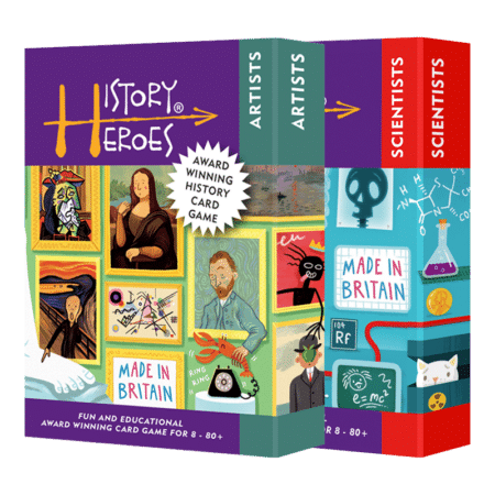 History Heroes: ARTISTS card game - History Heroes